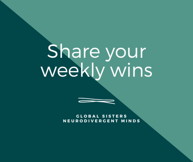 Share your weekly wins
